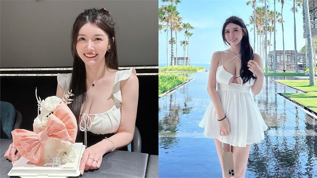 最兇闆娘「極致深V戰袍」左搖右晃!加碼「黑絲辣腿」網暈:影片好長