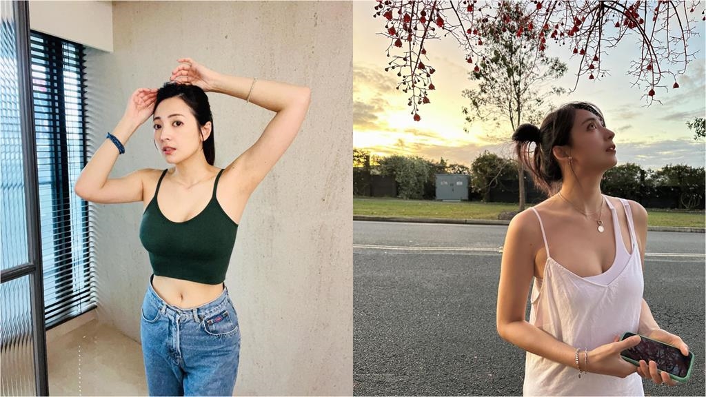 近看山不小！正妹只包這樣「清涼攻頂」轉身竟是阿喜　網歪樓：山好大