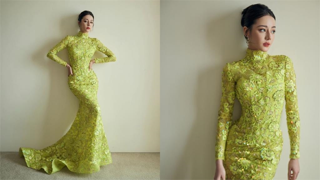 新疆女神「裸色旗袍」辣度全開！透明布料逼出「新春猛料」千萬粉瘋看