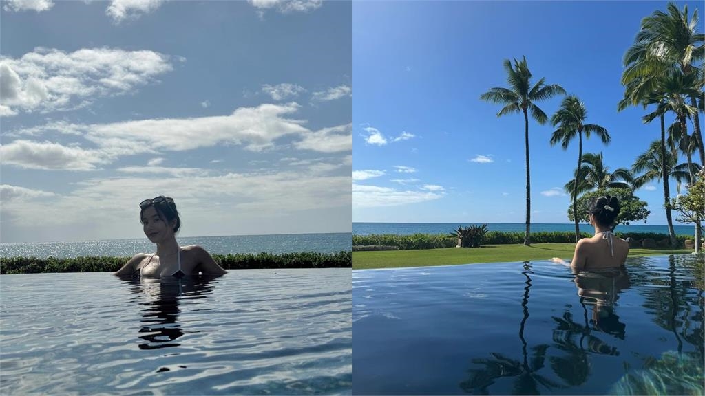 權恩妃度假游泳「超兇水彈連環發」!比基尼「99%無遮」震撼網:殺瘋了