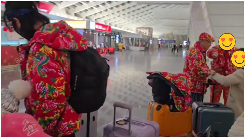 擁4嬌妻「竹北吊車大王」初二沒回娘家!帶「38位東北大花」飛出國