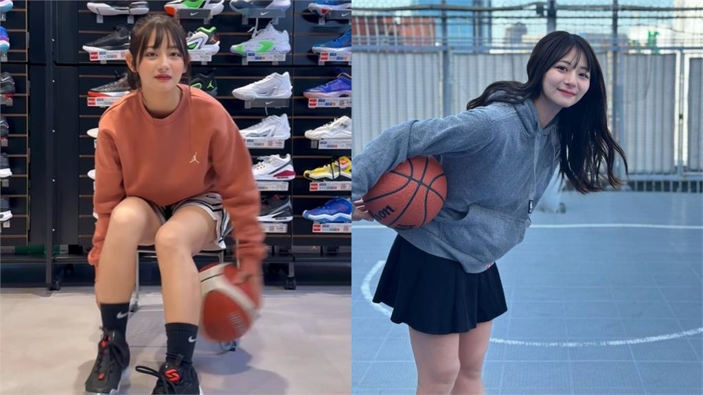 多圖／日本籃球女神「初戀系寫真」流出！坐地玩球畫面曝…網眼花：會看錯
