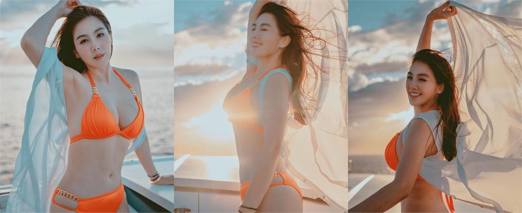 楊晨熙海上解放比基尼!薄紗慘遭「邪惡巨風狂吹」網猛盯:大吉大粒
