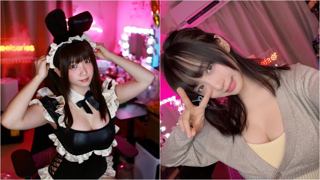 伊織萌現蹤台灣街頭「薄布全破防」!彎腰掃射「暴力衝擊波」網朝聖:見過最頂