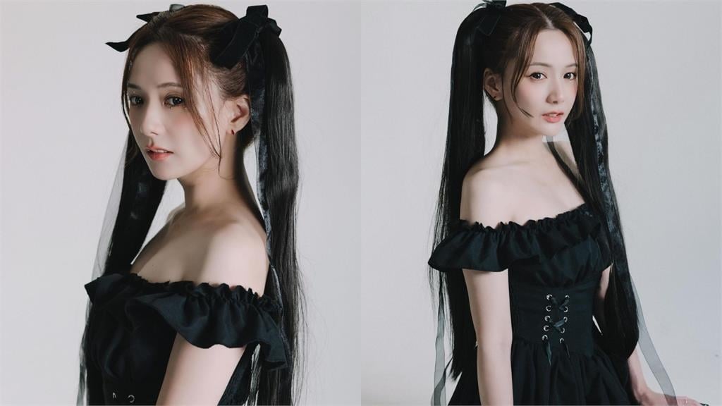 38歲解婕翎「暗黑JK照」流出!抬腿解放「巨大U字」網嗨爛:最頂宅男女神