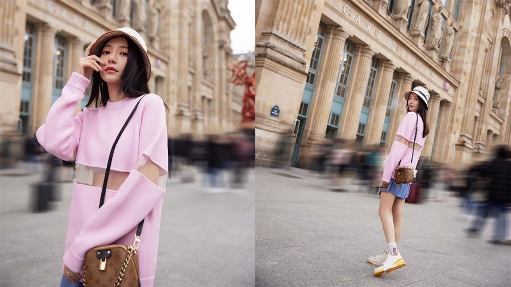 郭雪芙現蹤巴黎「暴瘦一圈」變XXS身材!乾扁「薄如紙片」網驚:太扯