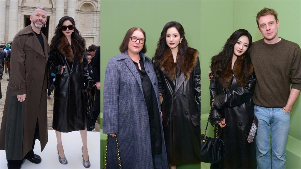 你沒事吧…楊冪0濾鏡高清照流出！精修圖層off「澎臉塌陷」粉氣暈：刻意在黑