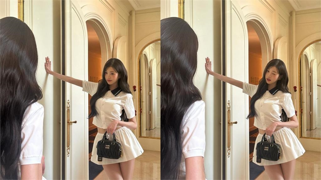 張員瑛登巴黎時裝週!一關濾鏡「膚色秒變黑」歪嘴露出真面目 網哭:你誰?