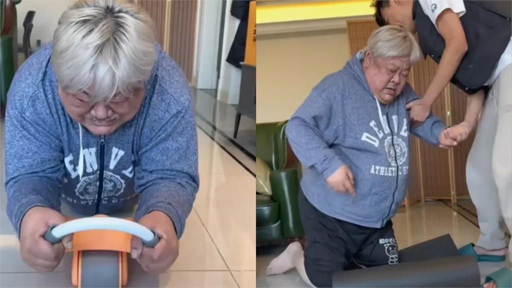 《食神》肥雪胖到136公斤「整頭白髮＋爬滿黑斑」　驚人近照嚇壞全網