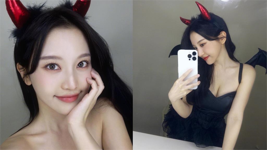 雪寶不怕冷！北一女神「只遮片布」防線失守　後背抽真空辣翻網：太犯規