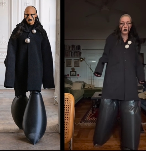 網紅「低成本模仿」女星紅毯戰袍!膠帶、罐頭「100%神還原」性感大崩壞