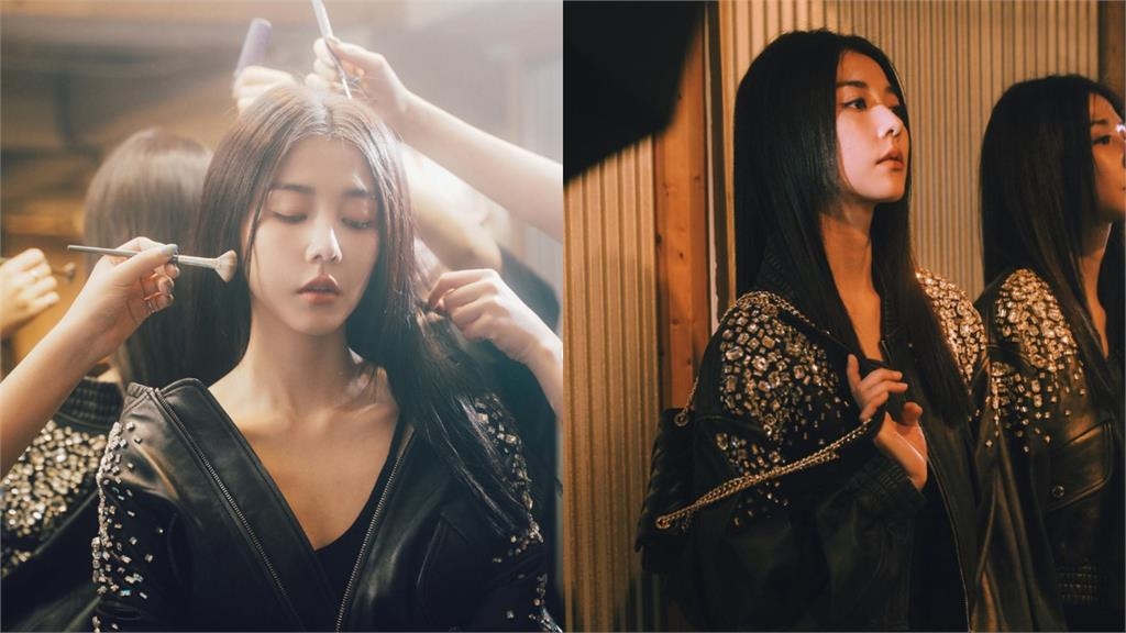 邵雨薇暗黑長裙開透視「驚見大腿爬滿圖騰」!1.7萬網瘋看:這是誰