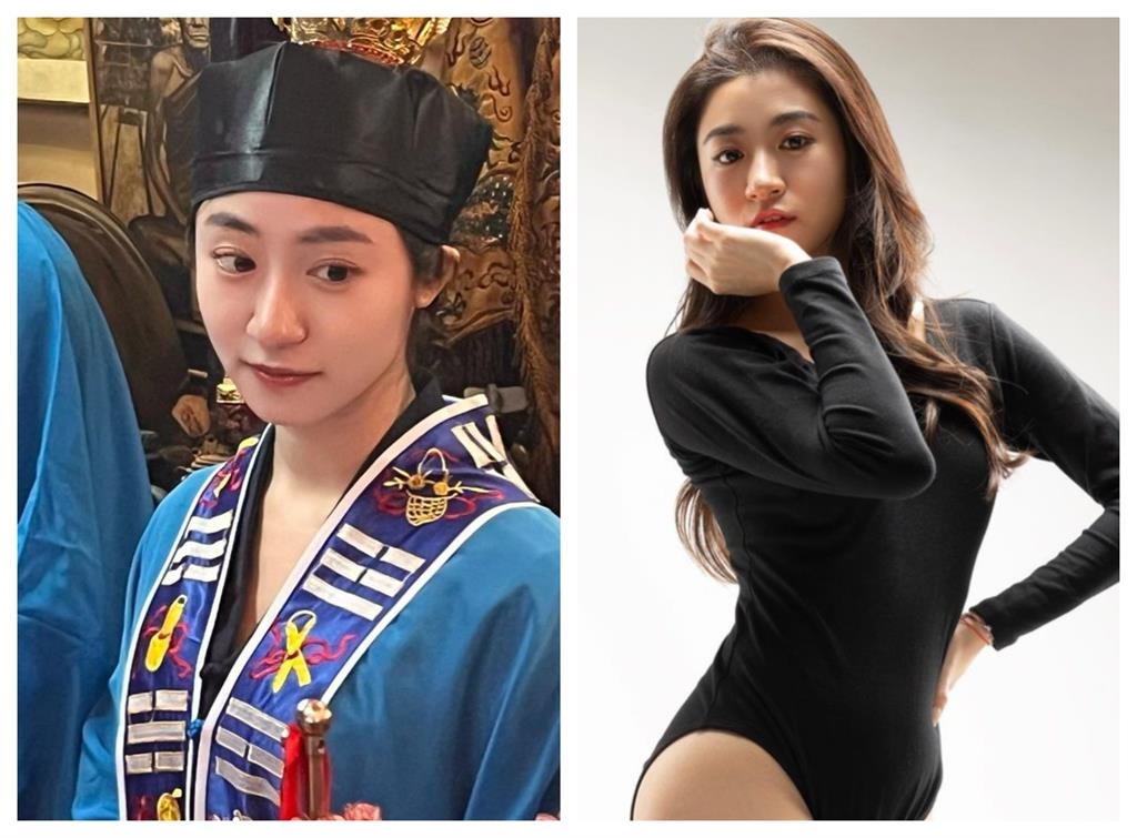 性感港星黃紫恩突曬「道士服」太驚人!私密「床照」外流不影響修行?