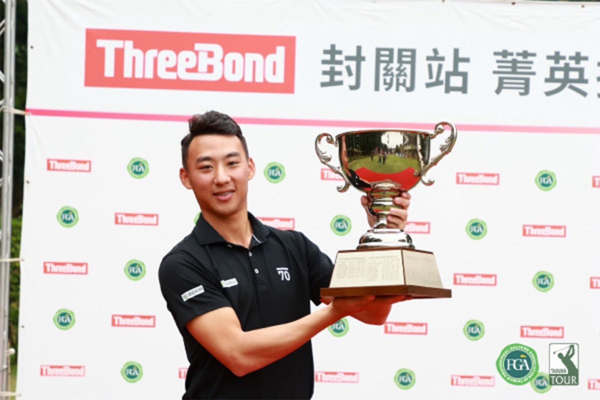 詹佳翰於2023年底勇奪ThreeBond職業首冠,稱:近視雷射一年1.2視力值幫助很大。