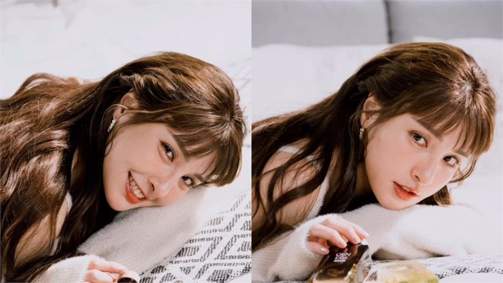 「長髮峮峮」美照再一發!秀髮及腰「回眸一笑」網全暈:仙女下凡了