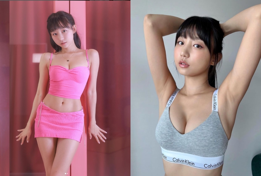 童顏女神深蹲「蹦出極品雙C」!瑜伽褲卡死「抬腿秒看光」網震撼:這是…