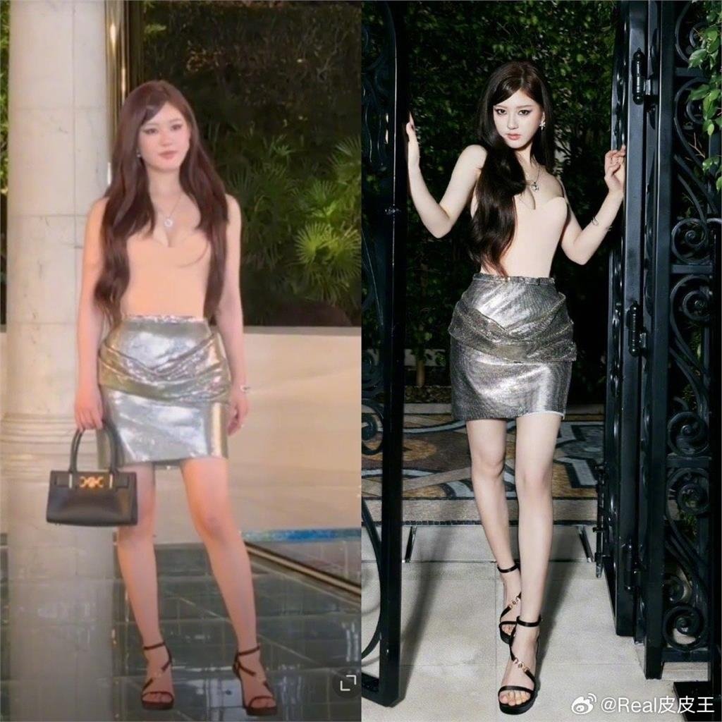 甜美女星「照騙」P圖太兇!本尊「五五身→九頭身芭比」真面目網嚇:差太多