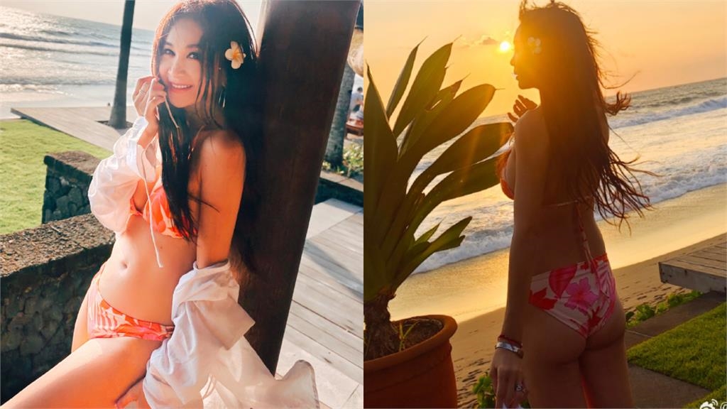 57歲溫碧霞曬「比基尼照」超辣身材全曝！最美妲己「這部位」洩真實年齡？