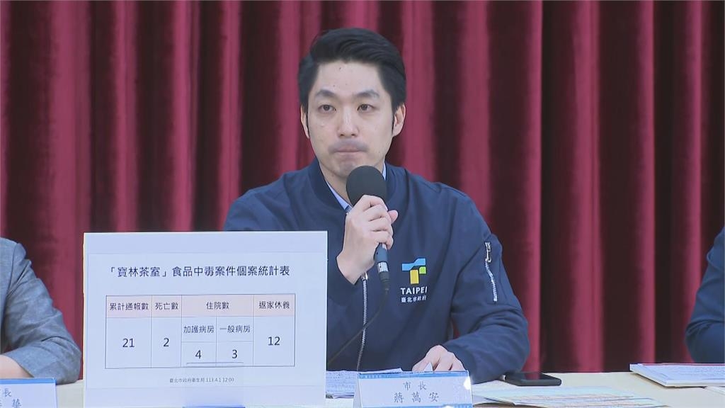 寶林案3返家休養驗出「米酵菌酸」　蔣萬安回應了