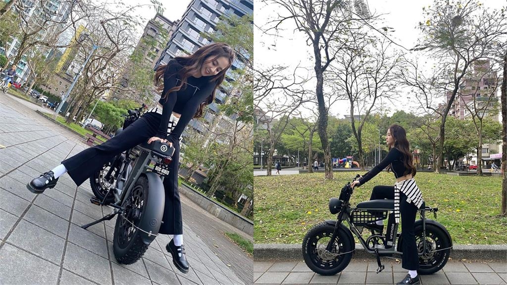 超兇檔車妹子「短衣大縮水」全看光!轉身竟是周曉涵…網歪樓:車好大