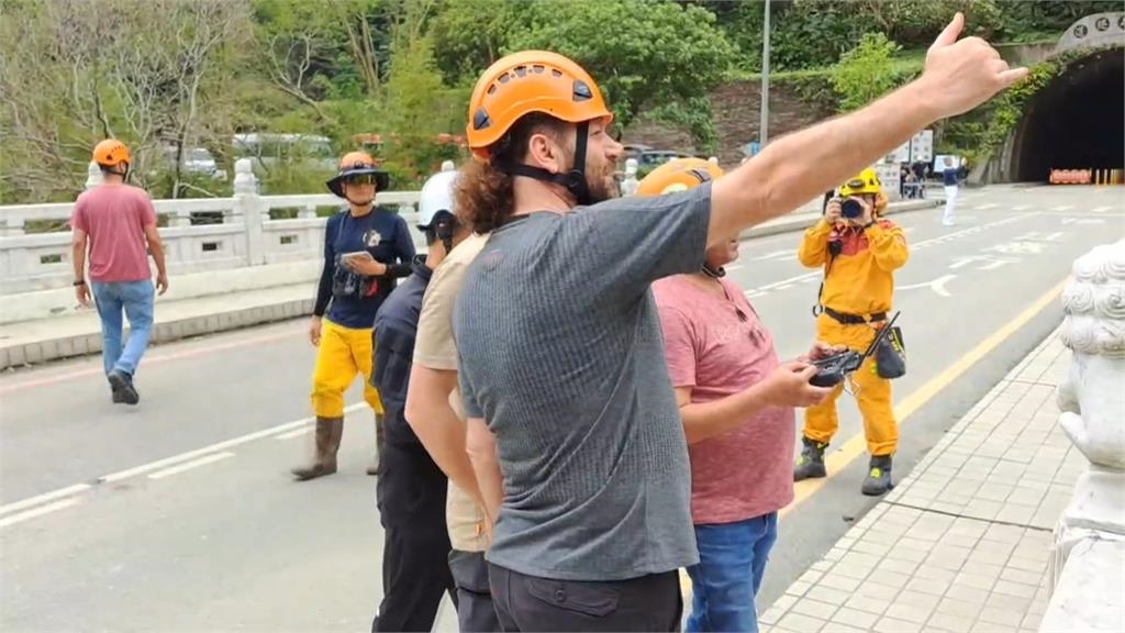 土國無人機隊挺進砂卡礑!空拍影像3D建模 災區最新地貌曝光