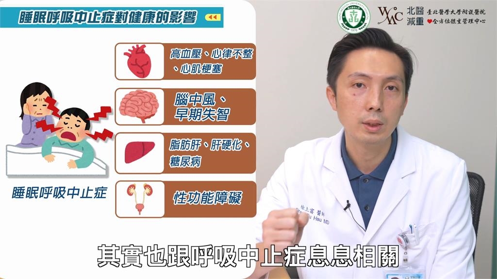 山豬生前曾因睡眠呼吸中止症「一晚斷氣19次」！醫曝打呼損害健康　性功能也有影響