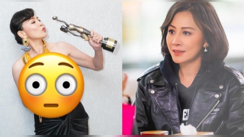 劉嘉玲狠曬胸前「金龍蝦加辣」近照！1動作移開「激噴聖光」美翻眾網