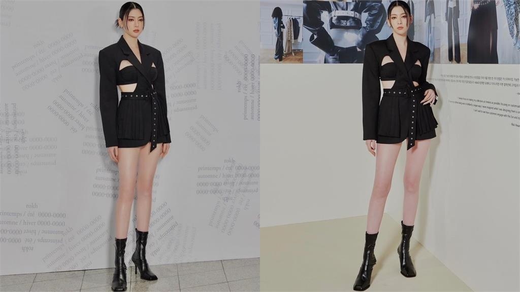 氣場炸裂!三吉彩花「中路大斷層」火力全開 下身全空再秀超逆天「AI長腿」