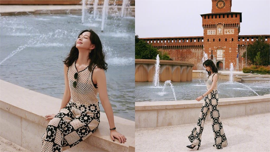 張鈞甯「全身洞洞」黑bra大穿幫!街頭炸絕頂身形「破尺度照」網瘋看