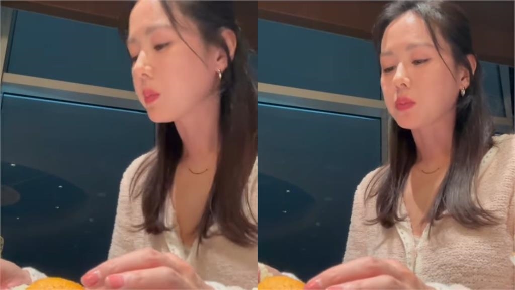 麻花辮妹子「蹲地拔草」竟是孫藝真!素顏真面目流出…網驚:客串淚之女王?