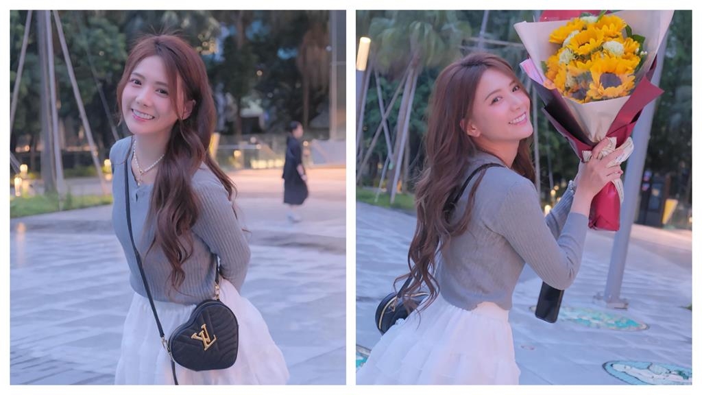 一代宅男女神偷撩「純欲澎澎裙」仙氣狂飄!解婕翎「夢幻側身」辣暈網