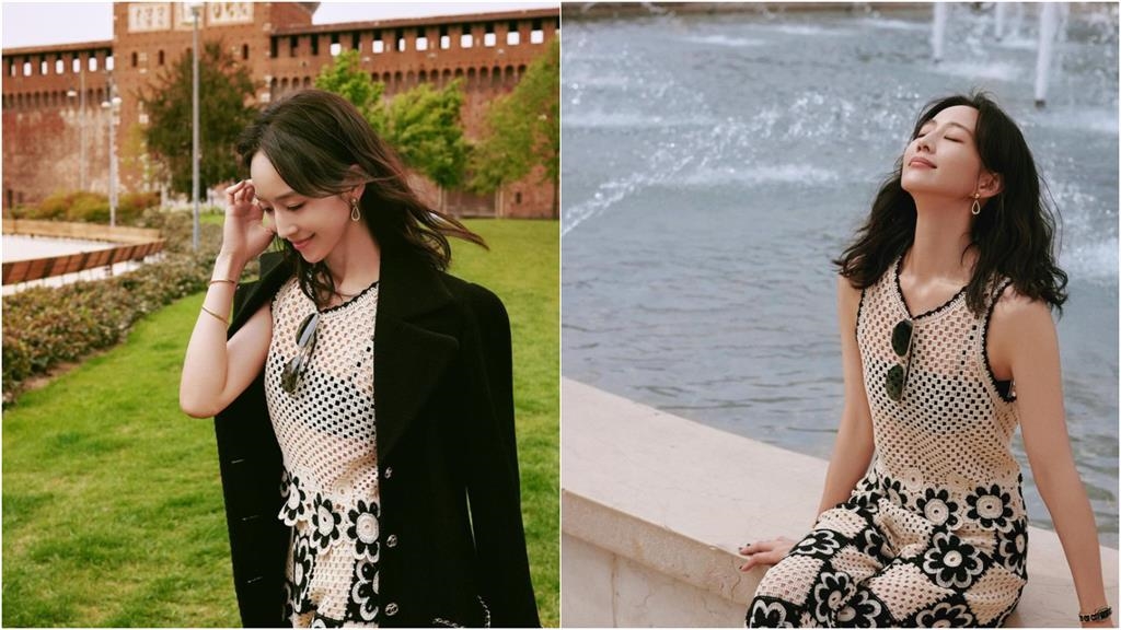 「皮衣單車妹」辣洩逆天長腿!竟是41歲張鈞甯「一回眸」粉嗨:戀愛了