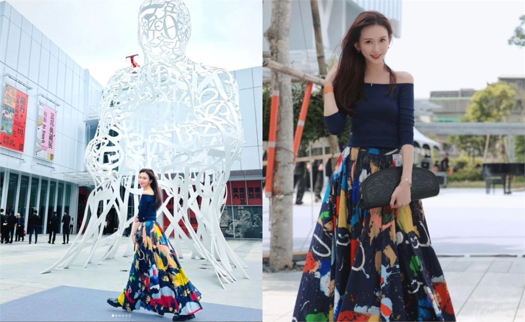 美術館「仙氣長裙妹」是林志玲！突公開「大學畢業首份工作」網驚：天啊