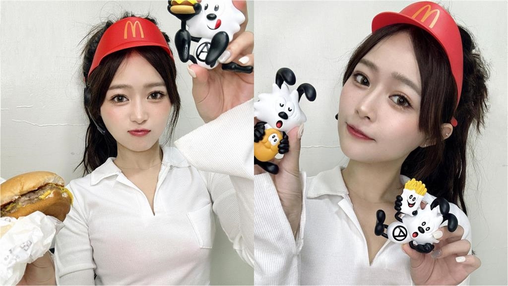 台灣「麥當勞女神」正翻外媒!緊身襯衫「透出bra」網看傻:又長大了