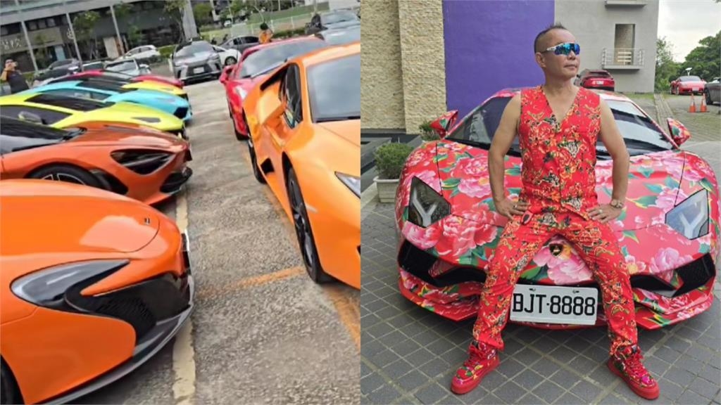 竹北吊車大王「桃園8億車聚」超壯觀！40輛超跑助陣「東北大花」辣妹熱舞