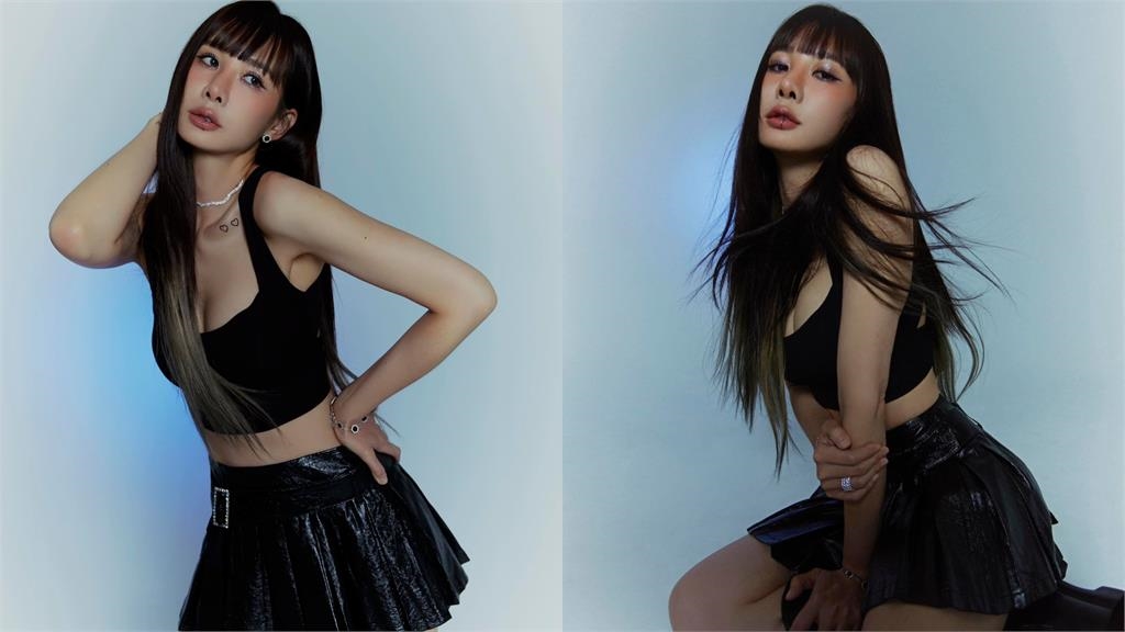 「宅男女神」黑色迷你裙現身企業春酒 「歌手」安心亞熱舞14秒片流出