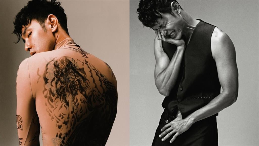 夢回桂林仔!阮經天「炸粗壯手臂」大片刺青太驚人 網見亮點暈:太超過