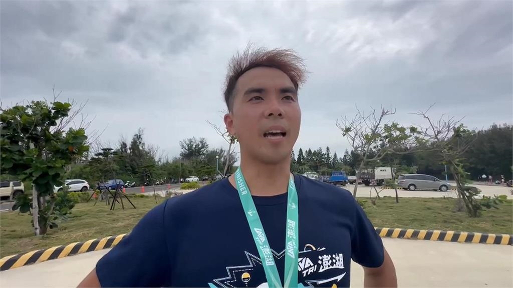 澎湖國際鐵人三項賽登場! 吳承泰一馬當先奪半超鐵冠軍