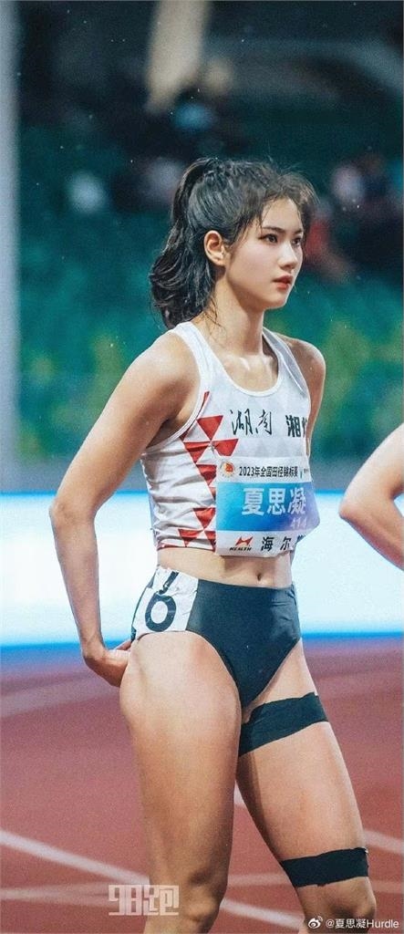 中國田徑IU「修圖過猛」被抓包！素顏真面目「驚天差距」網嚇：同1人？