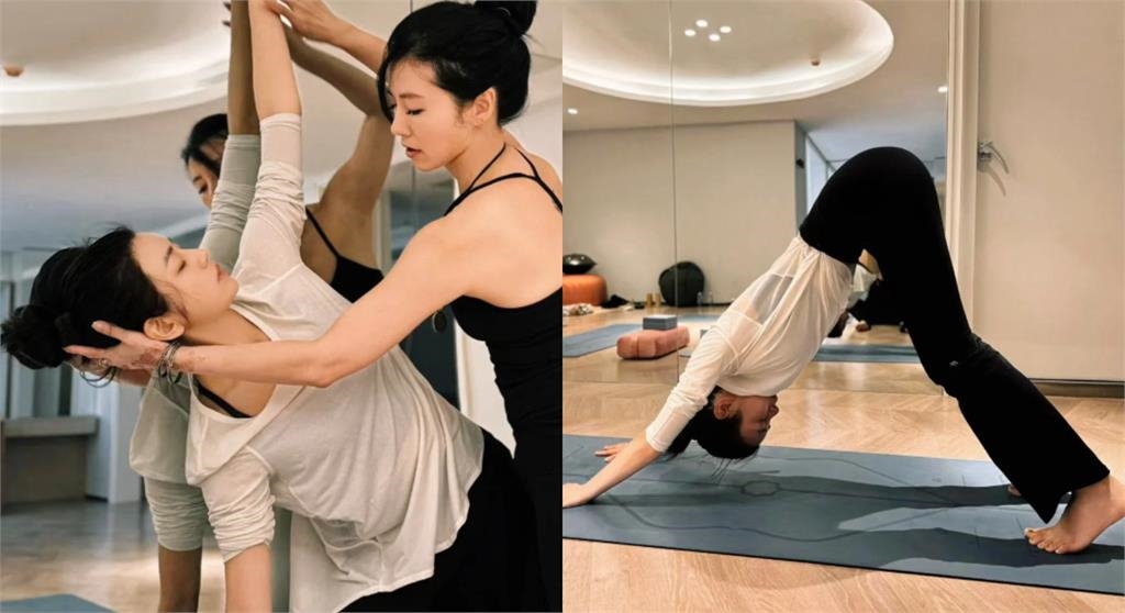 陳妍希素顏練瑜珈私照瘋傳！「上衣洗太薄」40歲狀態被看光…網全傻了