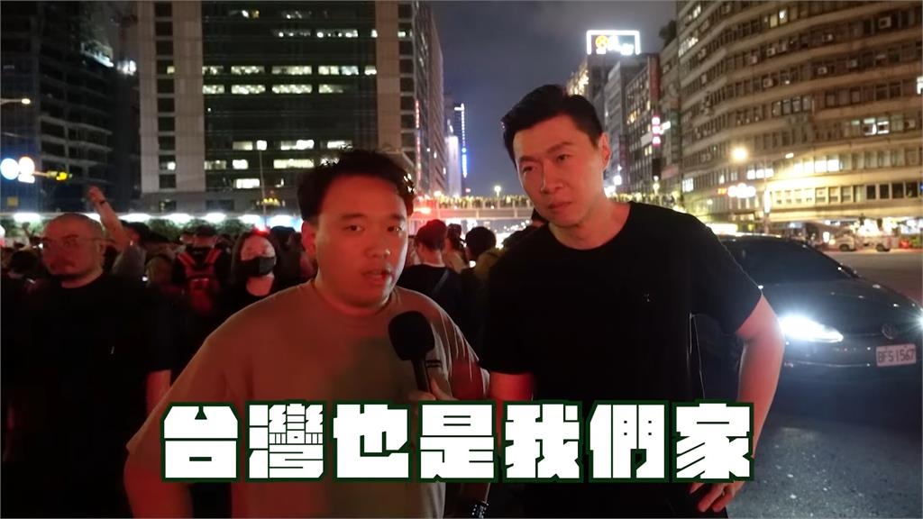 北市民喊「支持賴總統」台獨論述 不畏中共軍演挑釁:台灣是我們的家