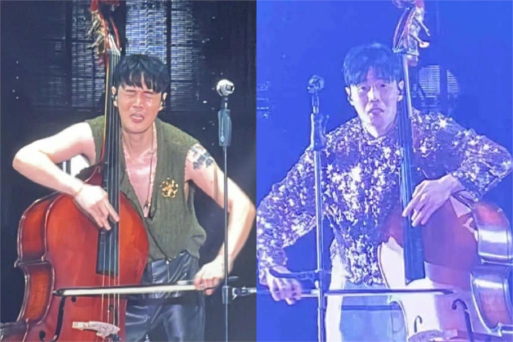 李榮浩暴雨拉大提琴「眼睛睜不開」！悽慘模樣笑翻全網：拉完都喝飽了