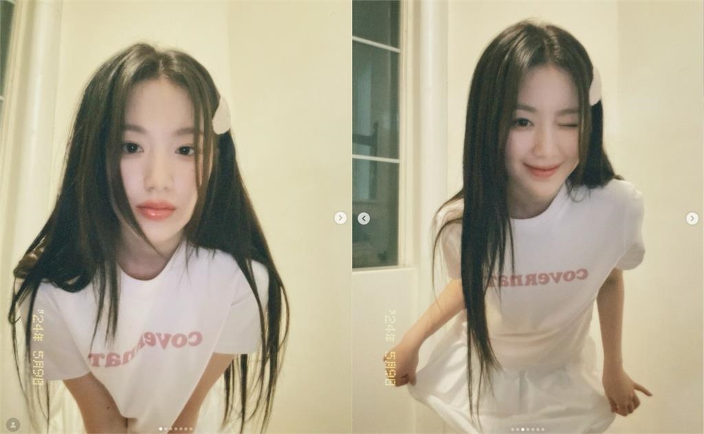 （G）I－DLE舒華夏日穿搭超居家！「光腳丫」搶鏡粉絲歪樓：仙女…