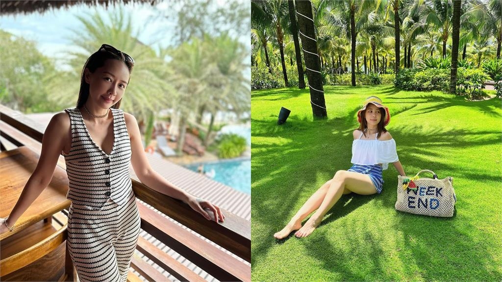 富國島辣妹「轉側身轟炸泳池」竟是賴薇如!整身濕透嬌喊「喜歡」迷暈網