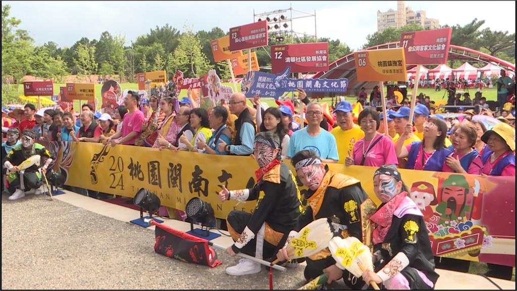 迎接「桃園閩南文化節」　南崁五福宮打造真人藝閣表演歌舞