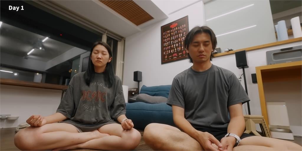 網紅情侶挑戰7天自律生活!每日6點起床10點就寢 驚人成果曝光他嚇壞