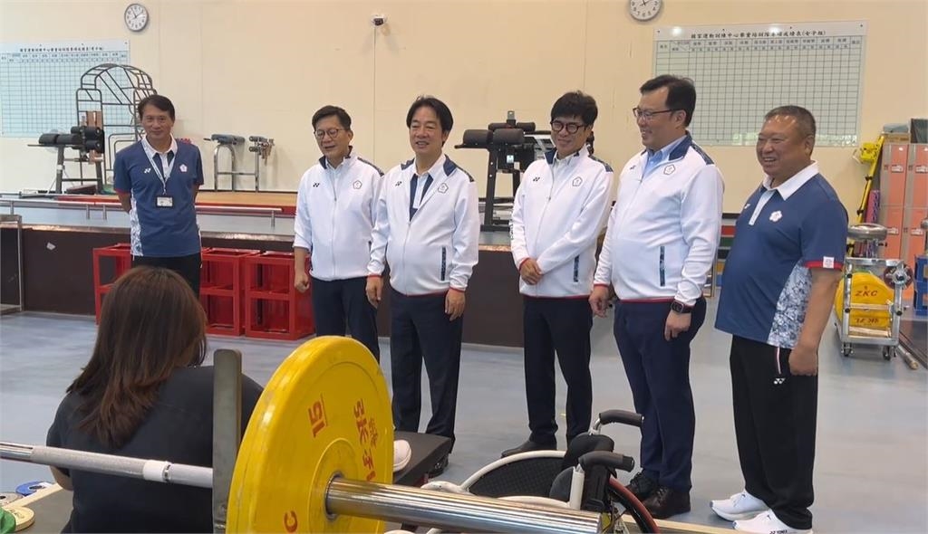 快新聞/授旗奧運代表團 賴清德親送「這禮物」:將一路同行陪選手征戰