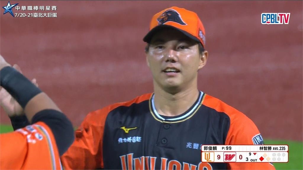 中職/生涯首度!郭俊麟繳99球完封勝 統一獅17安灌9分擊潰味全龍 中職/生涯首度!郭俊麟繳99球完封勝 統一獅17安灌9分擊潰味全龍