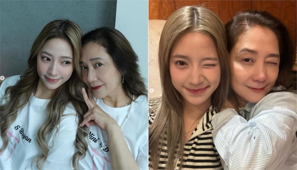 歐陽娣娣同框62歲傅娟!基因強炸「母女美貌99%神複製」網看呆:眨眼那張…