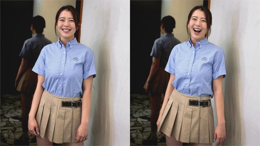 劉品言「塞進JK制服」襯衫大變形!鏡子出賣「無修真面目」網嚇:變了